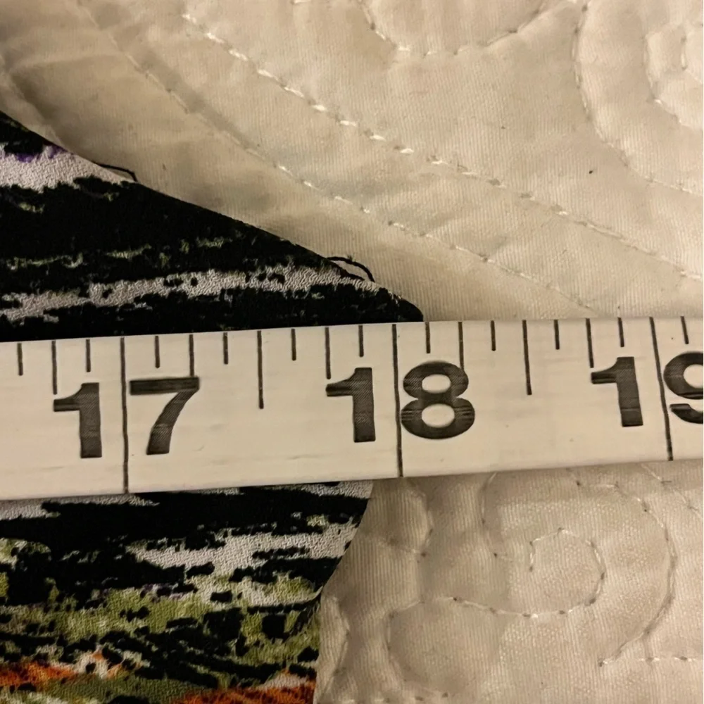 Chico Multicolor Patterned Maxi Dress, size Small (Chico 1)